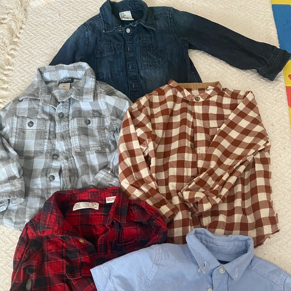 5 branded polo shirt for $20